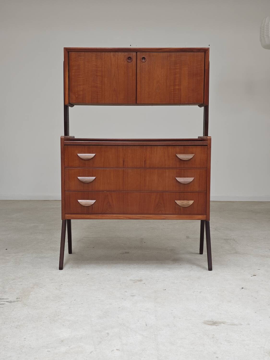 Coiffeuse/Bureau par Poul Volther pour Orum,  Samcom Danemark