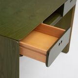 Vintage green desk by Derk Jan de Vries