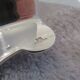 Christofle Cluny silver plated asparagus serving spoon, 23.4cm