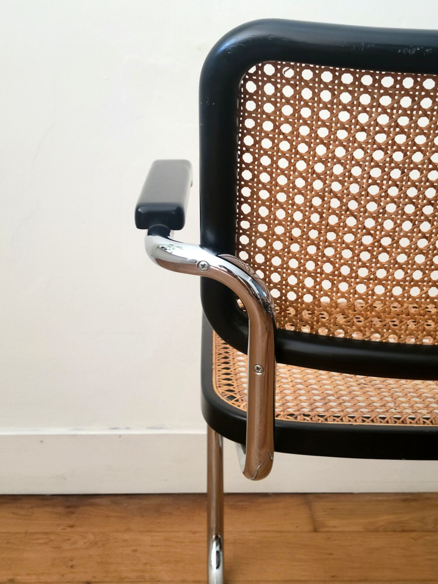 Ensemble de 6 chaises Thonet S64, Marcel Breuer, Thonet Allemagne, 1992