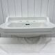 Lavabo en céramique blanche, 1950