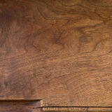 Wood and glass bamboo plateau