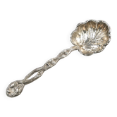 Cuillère à cornichons, Art Nouveau, laiton argenté, Pologne, début du 20e siècle