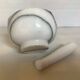 Marble mortar and pestle