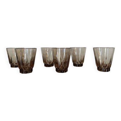 Verres fumés années 70