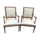Pair of armchairs of style Louis XVI