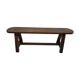 Antique solid wood bench