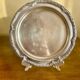 Circular silver metal tray, Victor Saglier 1809-1894