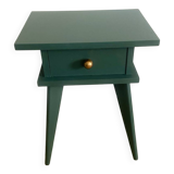 Vintage green nightstand