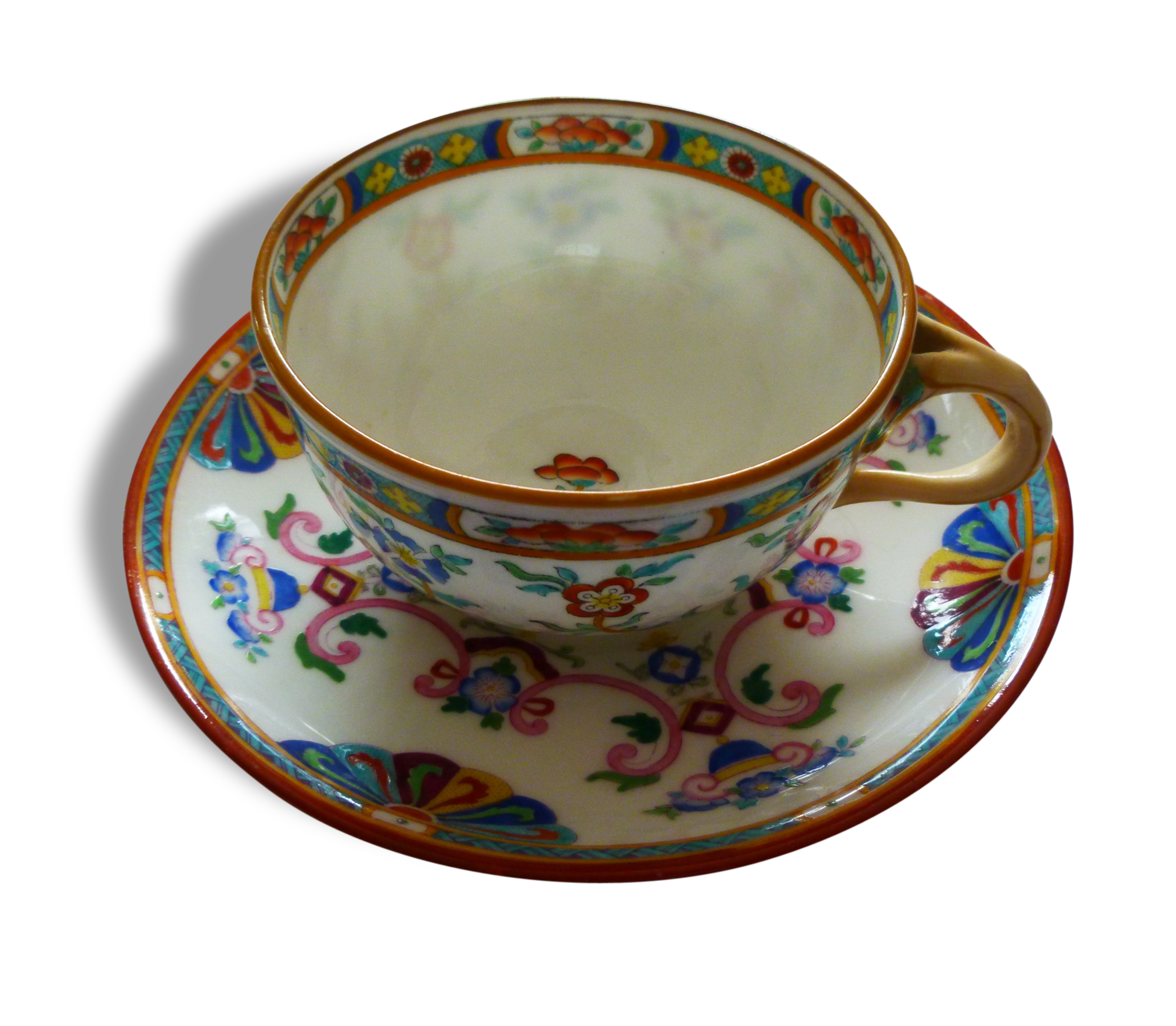 Tasse à thé porcelaine de Minton