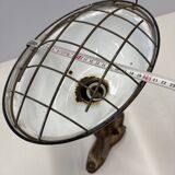 Enameled industrial lamp