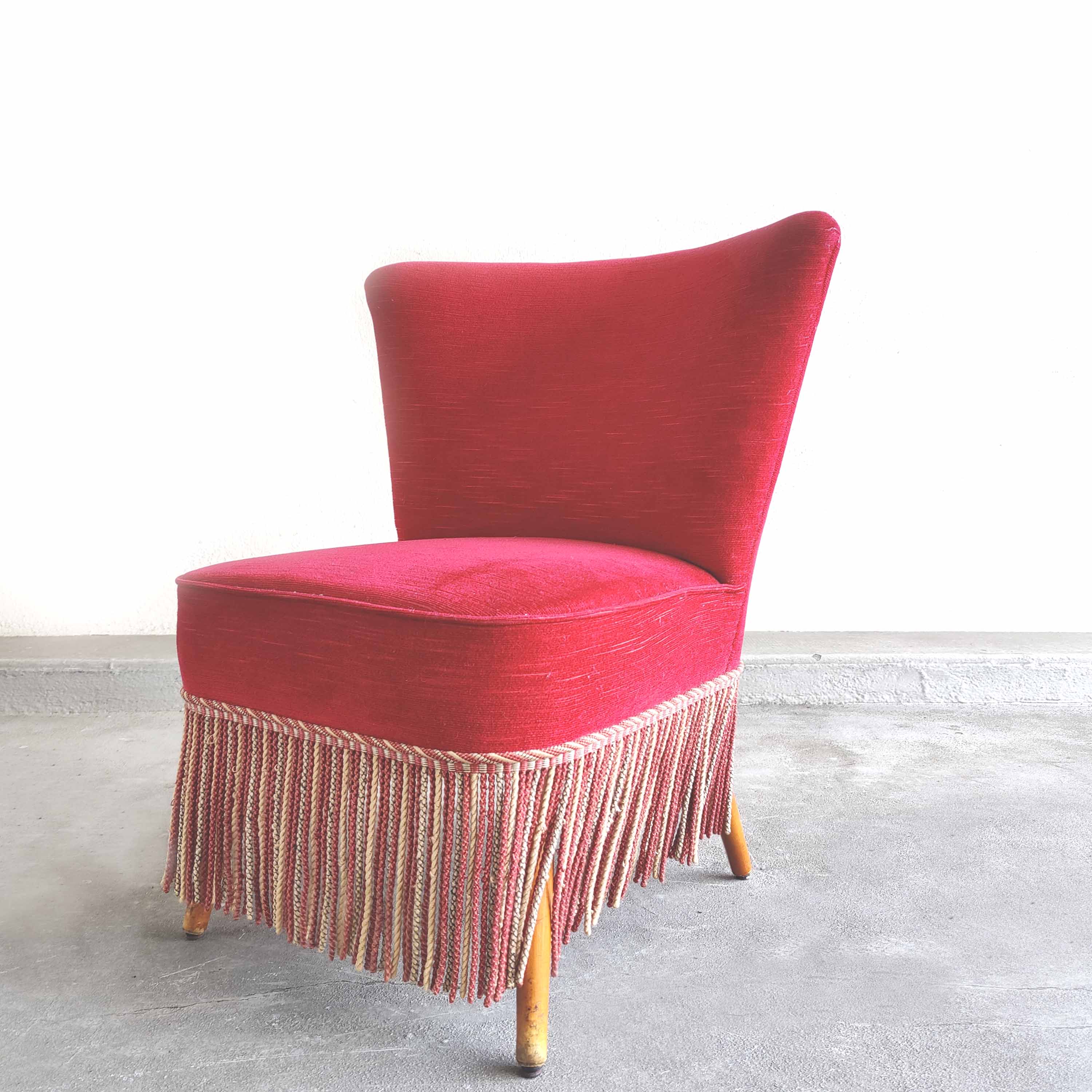 Vintage cocktail armchair 60s