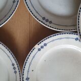 8 Terre de Fer dessert plates