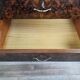 Mid Century 70's Chest of Drawers with Glass Top