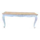 Louis XV style wooden console table