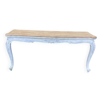 Console style Louis XV en bois