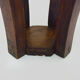 Sharness, wooden Art Deco plant holder, feet in an arc. Art Deco era