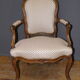 Pair of Louis XV period convertible armchairs