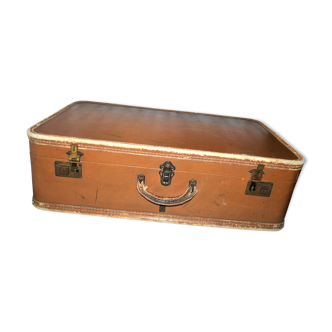 Vintage suitcase ahedo mexico - old luggage mexico 1920-1930