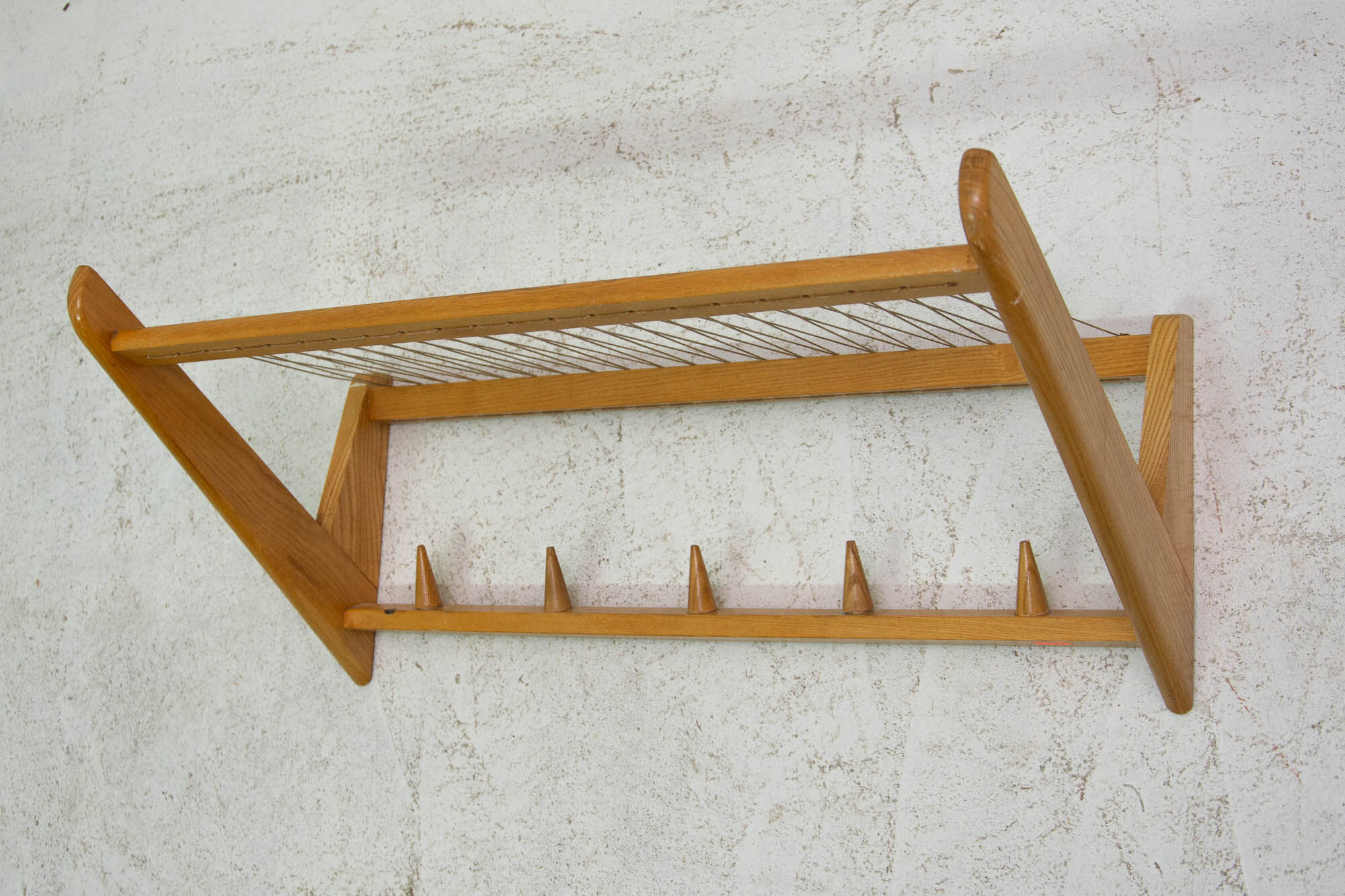 Mid century wall shelf by Krásná Jizba, Czechoslovakia, 1960´s