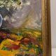 Old painting on canvas still life
