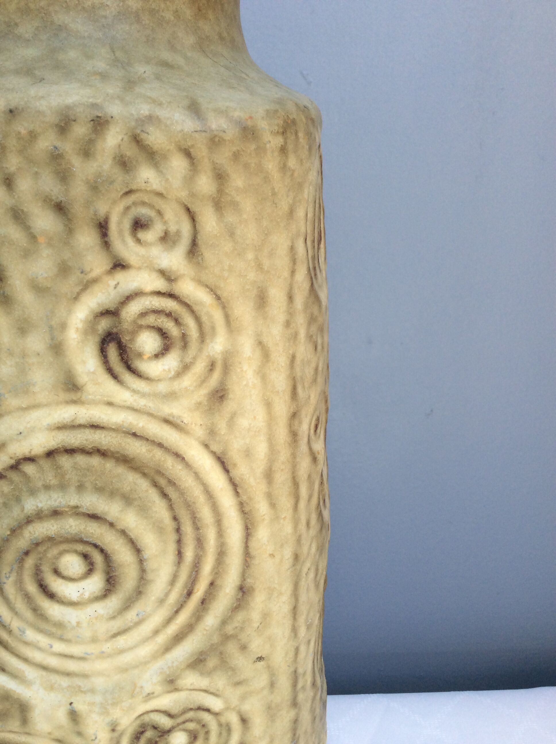 XL ceramic vase, West Germany, 1960s