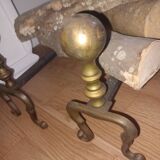 Fireplace andiron