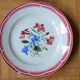Lot of 4 Sarreguemine plates, José collection