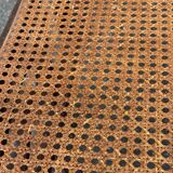 Rocking chair caned bentwood 1970 rattan rocking chair
