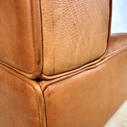 Brutalist Style DS-15 Leather Lounge Chair from De Sede, Switzerland 1970s