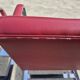 Set 4 - red chrome Brno armchair flat bar- Ludwig Mies vd Rohe bauhaus
