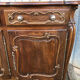 Louis XV style sideboard in solid walnut