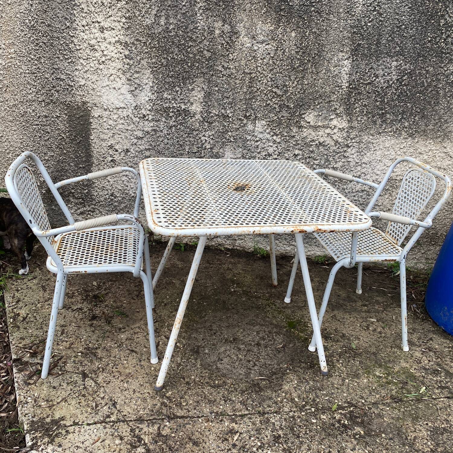René Malaval iron garden furniture