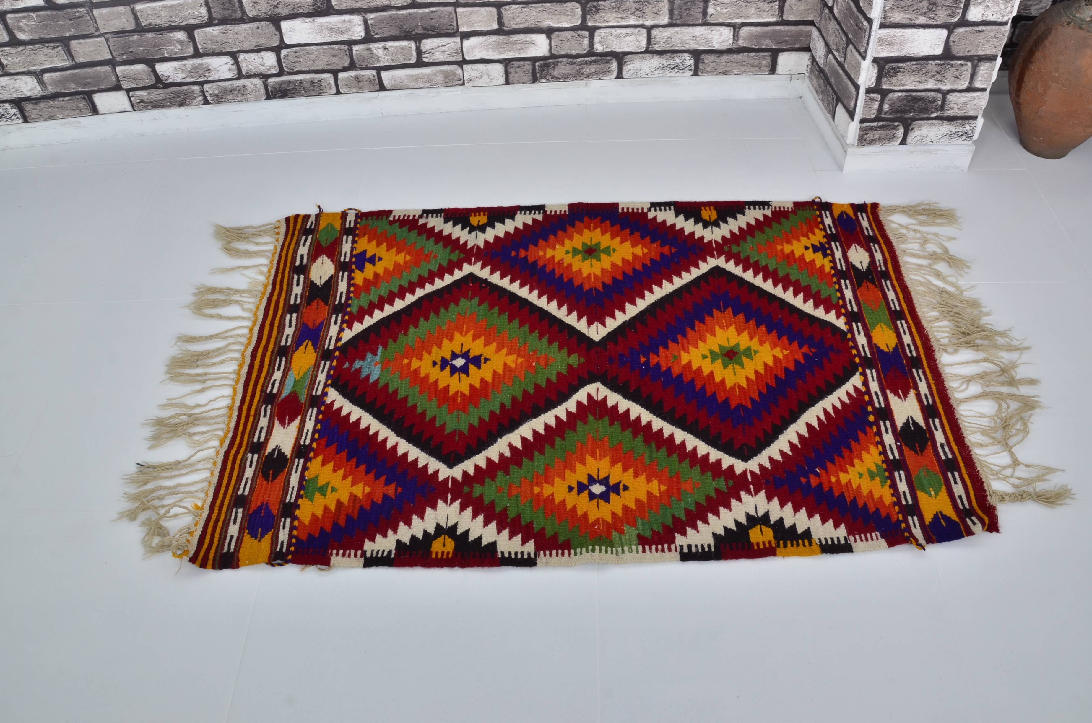Turkish Anatolian Decorative Kilim sku 3060