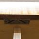 1960 Scandinavian wardrobe, atypical blond wood varnished, 4 doors 3
