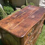 Commode in cherry tree of louis XV - eighteenth century