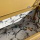 curry mandala shell toy chest / entryway bench