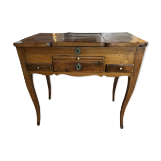 Louis XV style dressing table in marquetry