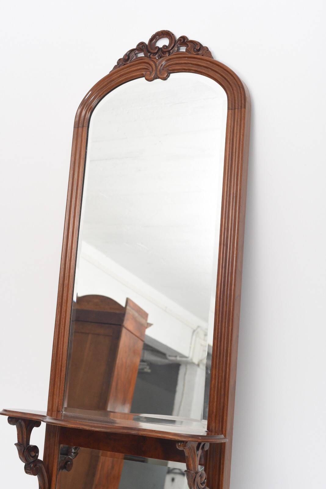 Art Nouveau floor mirror, early 20th century