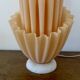 Draped lamp "corolle" by Georgia Jacob, model XXL 65cm, mid century, 70