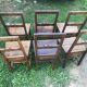 6 Lorraines chairs solid oak