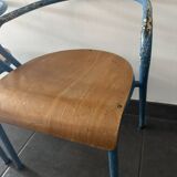2 chaises pour enfant Jacques Hitier 1950