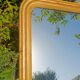 Antique gilded patinated Louis-Philippe mirror