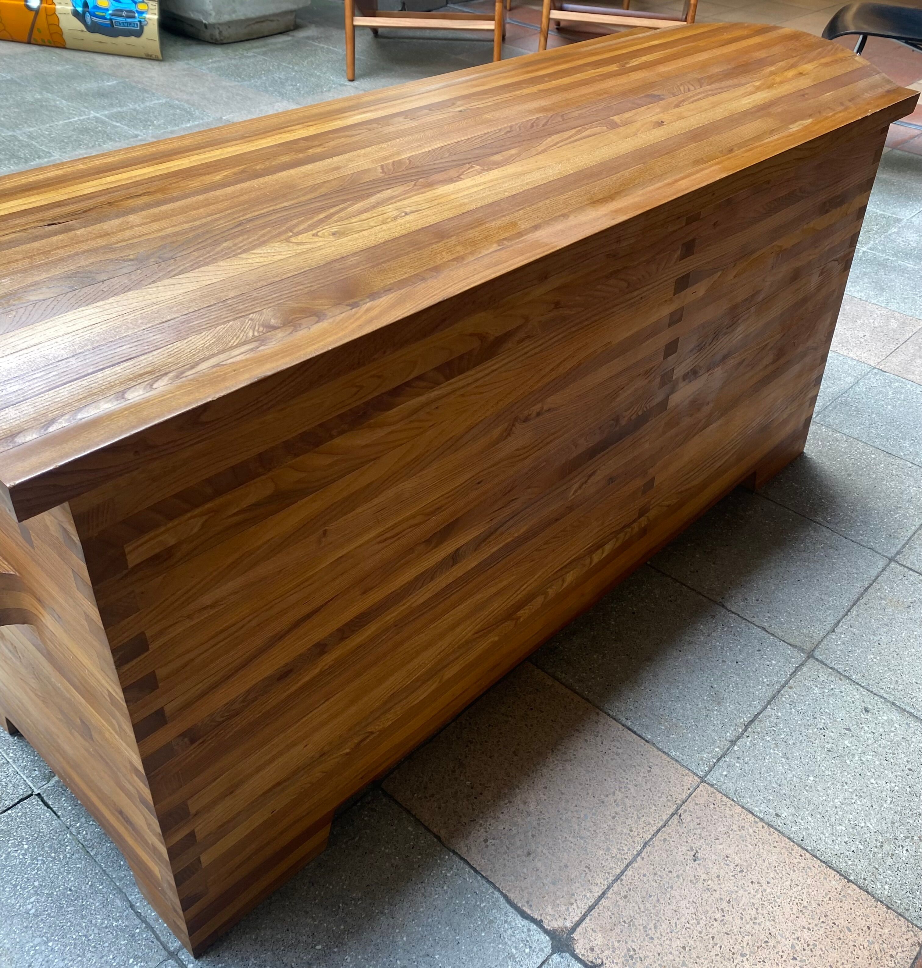 Chest r25 elm Pierre Chapo, 70s