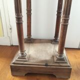 Old pedestal wooden