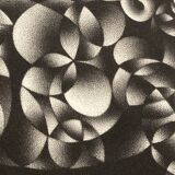 Mario avati (1921-2009), merinos, black manner, 1970