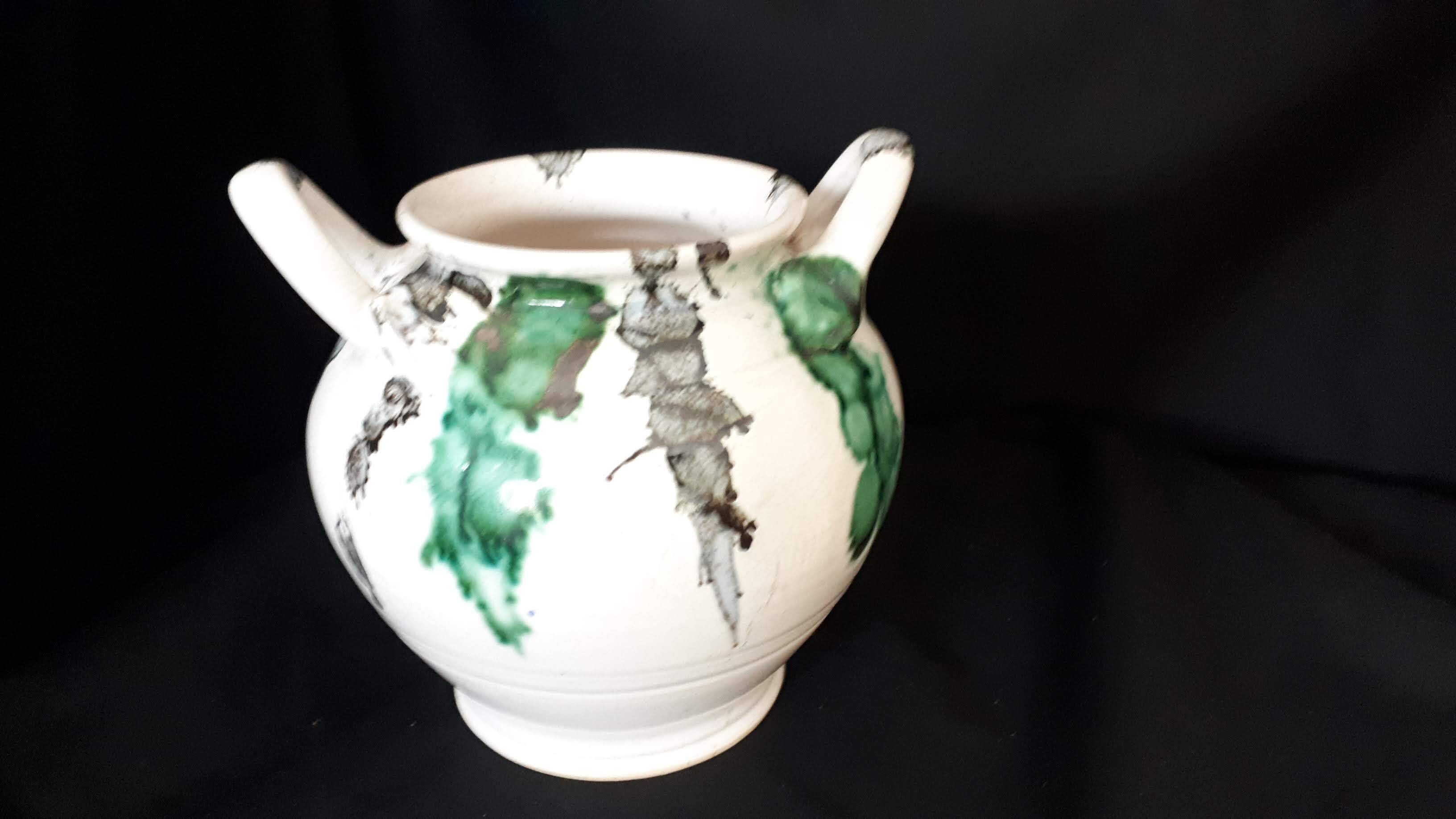 Vase jug art pottery signed