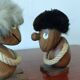 Teak figurines