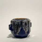 Earthenware pot with handles