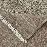 3x12 Pastel Brown Oushak Runner Rug, 84x350Cm